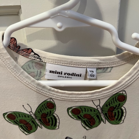 Mini Rodini butterfly dress size 5-7 - Picture 2 of 3